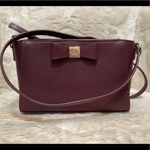 MAROON KATE SPADE CROSSBODY